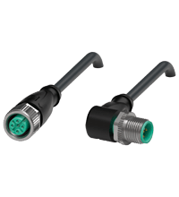 PEPPERL + FUCHS FA - Cavo di collegamento V15-G-BK3M-PUR-U-V15-W.