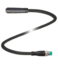 PEPPERL + FUCHS FA - Cavo adattatore V3-GR-BK0,6M-PUR-U-V31-GM.