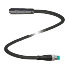 PEPPERL + FUCHS FA - Cavo adattatore V3-GR-BK0,6M-PUR-U-V31-GM.