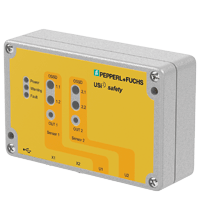 PEPPERL + FUCHS FA - Unità di valutazione della sicurezza USI-F262-2E5-V19-S2D3.