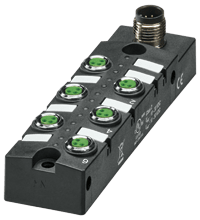 PEPPERL + FUCHS - Scatola derivazione M8 V3-6A-E2-V19.