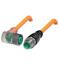 PEPPERL + FUCHS FA - Cavo di collegamento V15-W-E8-OR10M-PUR-A1-G.