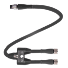 PEPPERL + FUCHS FA - Cavo di collegamento a Y V3-GM-0,6M-PUR-U-T-0,15M-V31.