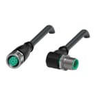 PEPPERL + FUCHS FA - Cavo di collegamento schermato V19-G-BK1M-PUR-O2S-V19-W.