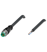 PEPPERL + FUCHS FA - Connettore schermato V31S-GM-BK1M-PUR-U/ABG per cavo.