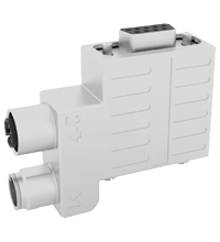 PEPPERL + FUCHS FA - Adattatore M12 x 1 su Sub-D SUBD9-W-CAN+TR-V15S/V15 SUBD9-W-CAN+TR-V15S/V15.