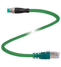 PEPPERL + FUCHS FA - Cavo di collegamento Ethernet V31S GM GN2M PUR E2S V45.