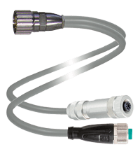 PEPPERL + FUCHS FA - Cavo di collegamento a Y V1/15B-G-0,3M-LIHCH-TP-T-V23-G.