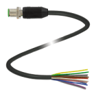 PEPPERL + FUCHS FA - Connettore per cavo schermato V112S-G-BK10M-PUR-ABG.