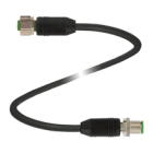 PEPPERL + FUCHS FA - Cavo di collegamento schermato V112-G-BK3M-PUR-ABG-V112-G.
