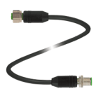PEPPERL + FUCHS FA - Cavo di collegamento schermato V112-G-BK3M-PUR-ABG-V112-G.