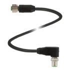 PEPPERL + FUCHS FA - Cavo di collegamento schermato V112-G-BK1M-PUR-ABG-V112-W.