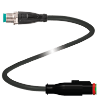 PEPPERL + FUCHS FA - Cavo adattatore V15S-G-BK3M-PUR-O1-DT4S-G.