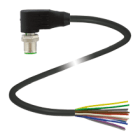 PEPPERL + FUCHS FA - Connettore schermato V112S-W-BK5M-PUR-ABG per cavo.