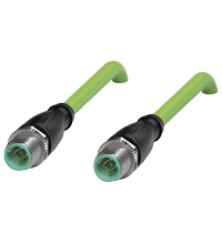 PEPPERL + FUCHS FA - Cavo di collegamento Ethernet V1SD-G-GN6,5M-PUR-E1S-V1D-G.