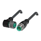 PEPPERL + FUCHS FA - Cavo di collegamento schermato V1-W-BK0,27M-PUR-U/ABG-V1-G, V1-W-BK0,3M-PUR-U/ABG-V1-G.