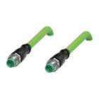 PEPPERL + FUCHS FA - Cavo di collegamento Ethernet V31S-GM-GN0,3M-PUR-E2S-V31-GM.