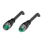 PEPPERL + FUCHS FA - Cavo di collegamento schermato V15-G-BK0,55M-PUR-U/ABG-V15-G.