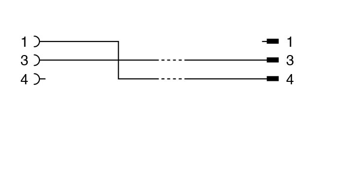 PEPPERL + FUCHS FA - Cavo di collegamento V3-GM-BK0,55M-PUR-U-V3-GM-Y701-701.