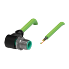 PEPPERL + FUCHS FA - Connettore Ethernet V1SD-W-GN2M-PUR-E2S.