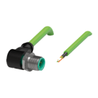 PEPPERL + FUCHS FA - Connettore Ethernet V1SD-W-GN2M-PUR-E2S.