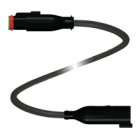 PEPPERL + FUCHS FA - Cavo di collegamento DT6S-G-BK10M-PUR-O1-DT6P-G.