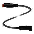 PEPPERL + FUCHS FA - Cavo di collegamento DT6S-G-BK10M-PUR-O1-DT6P-G.