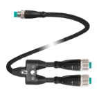 PEPPERL + FUCHS FA - Cavo di collegamento a Y V11-G-0,3M-PUR-U-T-0,3M-V31-GM.