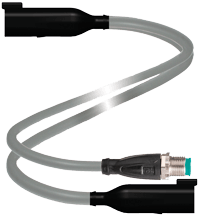 PEPPERL + FUCHS FA - Cavo di collegamento a Y DTM2P-TEE-PVC-V11S/HOE.