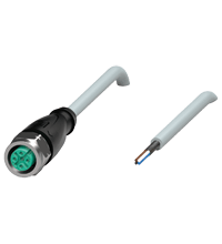 PEPPERL + FUCHS FA - Presa per cavo schermata V1-GV4A-5M-PUR-ABG0.