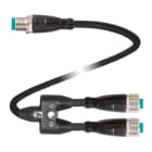 PEPPERL + FUCHS FA - Cavo di collegamento a Y V1-G-1,5/0,5-PUR-U-TEE-2M-V1-G.