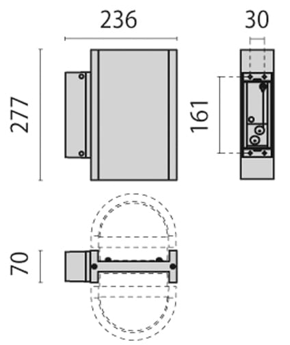 PERFORMANCE IN LIGHTING - Mensola Nikko+ 27 gr/met, Mensola 27.