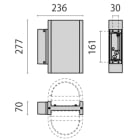 PERFORMANCE IN LIGHTING - Mensola Nikko+ 27 gr/met, Mensola 27.