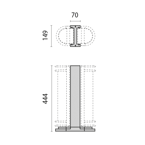 PERFORMANCE IN LIGHTING - Palo Nikko+ 45 H410 GR/MET.
