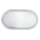 PERFORMANCE IN LIGHTING - Apparecchio a parete 1x60W Ottica simmetrica diffodente SUPERDELTA OV BIANCO.
