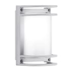 PERFORMANCE IN LIGHTING - Apparecchio a parete 1x60W Ottica simmetrica extra diffondente NIKKO+ 21 GR/MET.