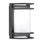 PERFORMANCE IN LIGHTING - Apparecchio a parete 1x60W Ottica simmetrica extra diffondente NIKKO+ 21 ANTRAC.