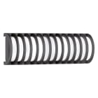 PERFORMANCE IN LIGHTING - Apparecchio a parete 2x40W IAA Ottica simmetrica extra diffodente NIKKO+ 45/G 2X40W ANTRAC. 002098