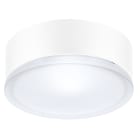 PERFORMANCE IN LIGHTING - Apparecchio a parete e soffitto 1x60W IAA Ottica simmetrica extra diffodente DROP 22 BIANCO.