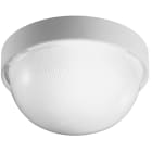 PERFORMANCE IN LIGHTING - Apparecchio a parete e soffitto 1x60W Ottica simmetrica extra diffondente DROP 20 BIANCO.