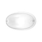 PERFORMANCE IN LIGHTING - Apparecchio a parete 1x21W FBT Ottica simmetrica extra diffodente CHIP OV 25 BIANCO. 005700