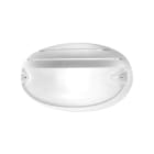 PERFORMANCE IN LIGHTING - Apparecchio a parete 1x21W FBT Ottica asimmetrica extra diffodente CHIP OV 25/GRILL BIANCO.