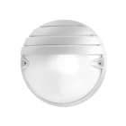 PERFORMANCE IN LIGHTING - Apparecchio a parete e soffitto 1x21W FBT Ottica asimmetrica extra diffodente CHIP TON 25/GRILL BIANCO.