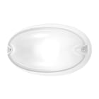 PERFORMANCE IN LIGHTING - Apparecchio a parete 1x30W FBT Ottica simmetrica extra diffodente CHIP OV 30 BIANCO.