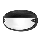 PERFORMANCE IN LIGHTING - Apparecchio a parete 1x30W FBT Ottica asimmetrica extra diffodente CHIP OV 30/GRILL NERO.