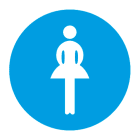 PERFORMANCE IN LIGHTING - Ades Drop 22 Woman Blu - Woman.