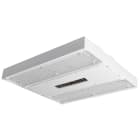 PERFORMANCE IN LIGHTING - led campane industriali 4000k 205w statica emergenza 3h ottica simmetrica extra diffodente lama+ s/ew 205 840 wh1 emg