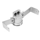 PERFORMANCE IN LIGHTING - Supporto singolo verniciato grigio alluminio per installazione su testa palo Ø60÷76mm A0320/1-94 WIN 02-SUPP, SINGOLO.