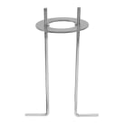 PERFORMANCE IN LIGHTING - Tirafondi da murare in acciaio zincato con flangia Inox AISI 304 per TYCO 11 SLIM/FL e KHA SLIM H max 93 cm A0372-FLANGIA+TIRAFONDI.