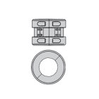 PERFORMANCE IN LIGHTING - Kit attacco a palo 60 mm D60.